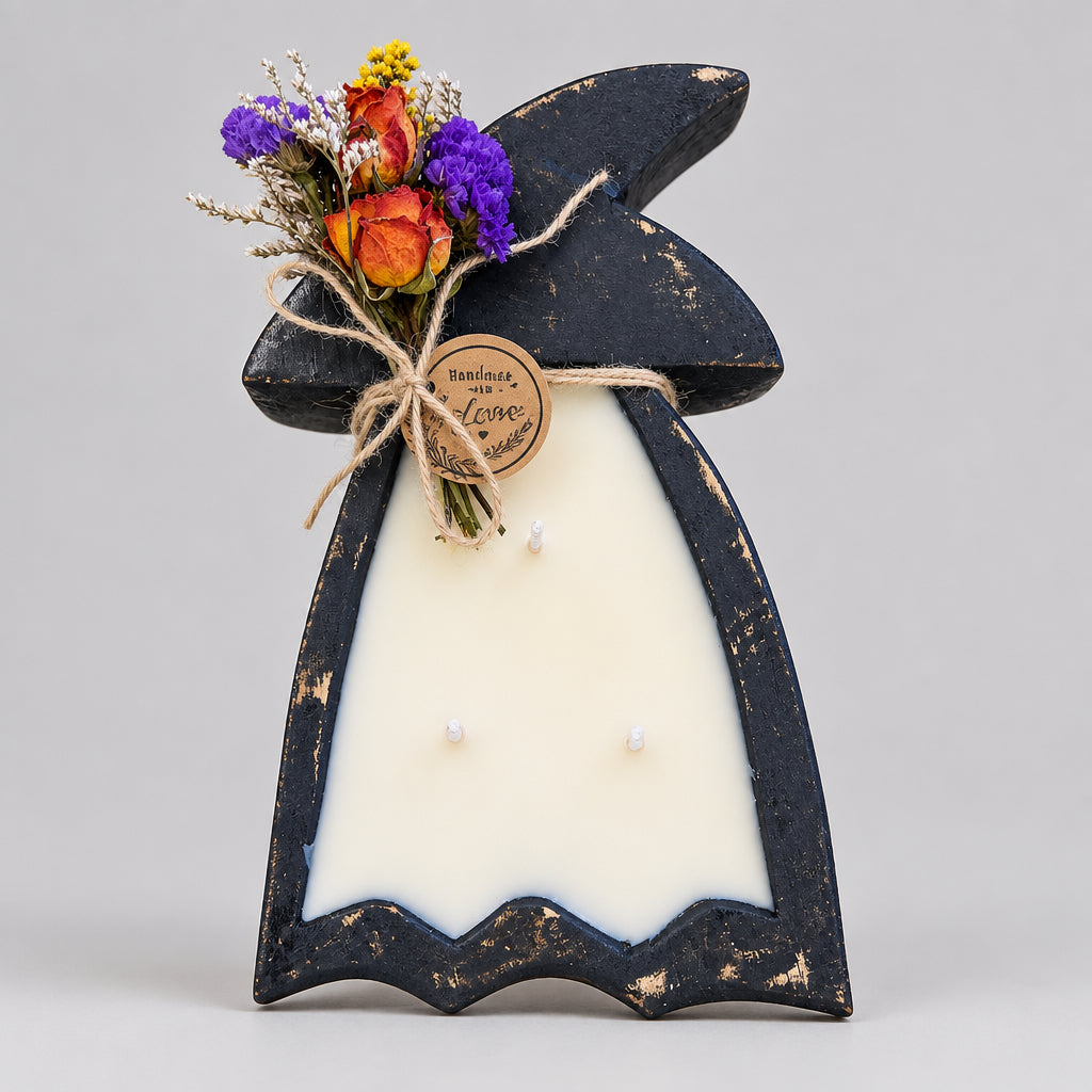Witch Hat Candle