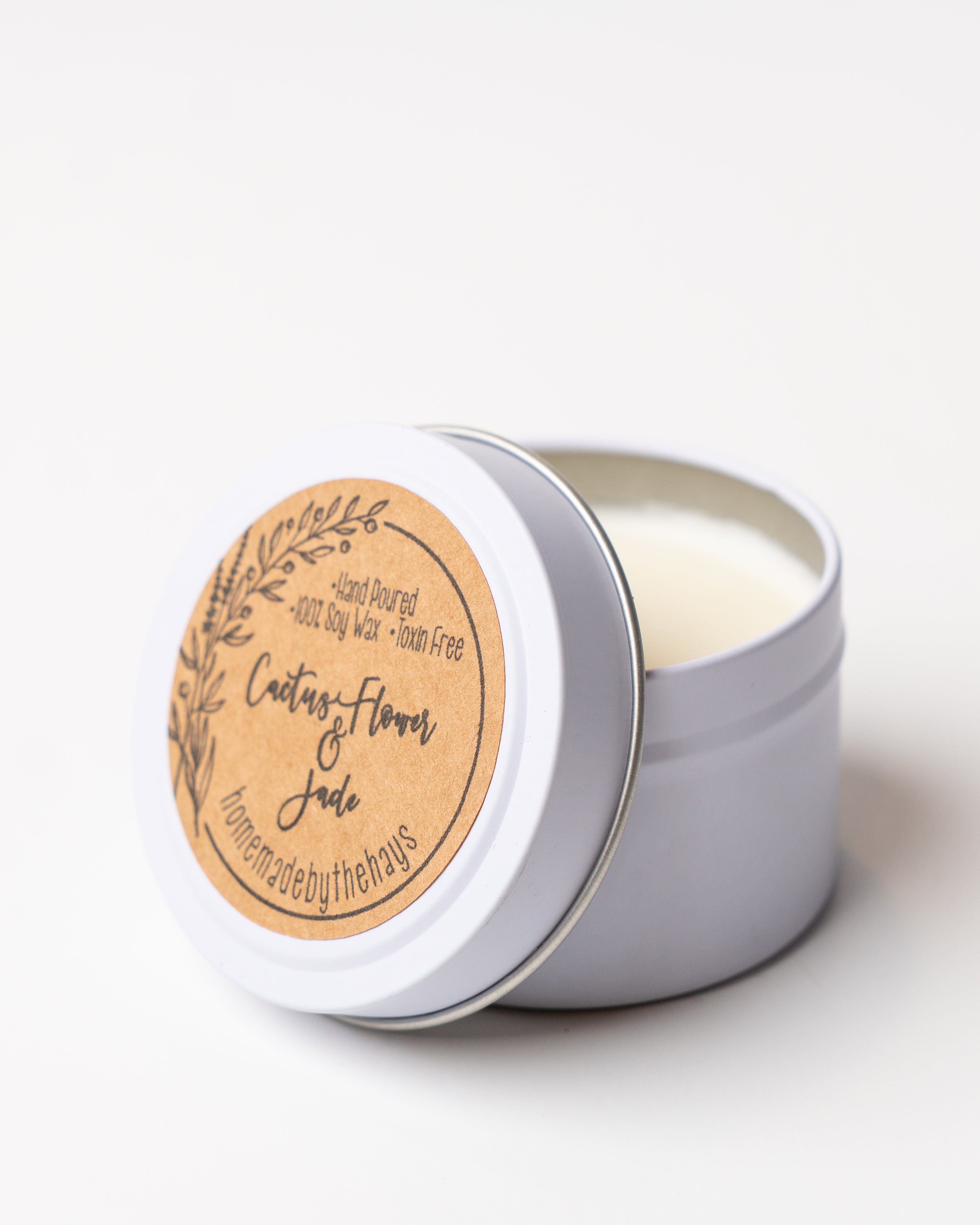 Cactus Flower & Jade Travel Tin