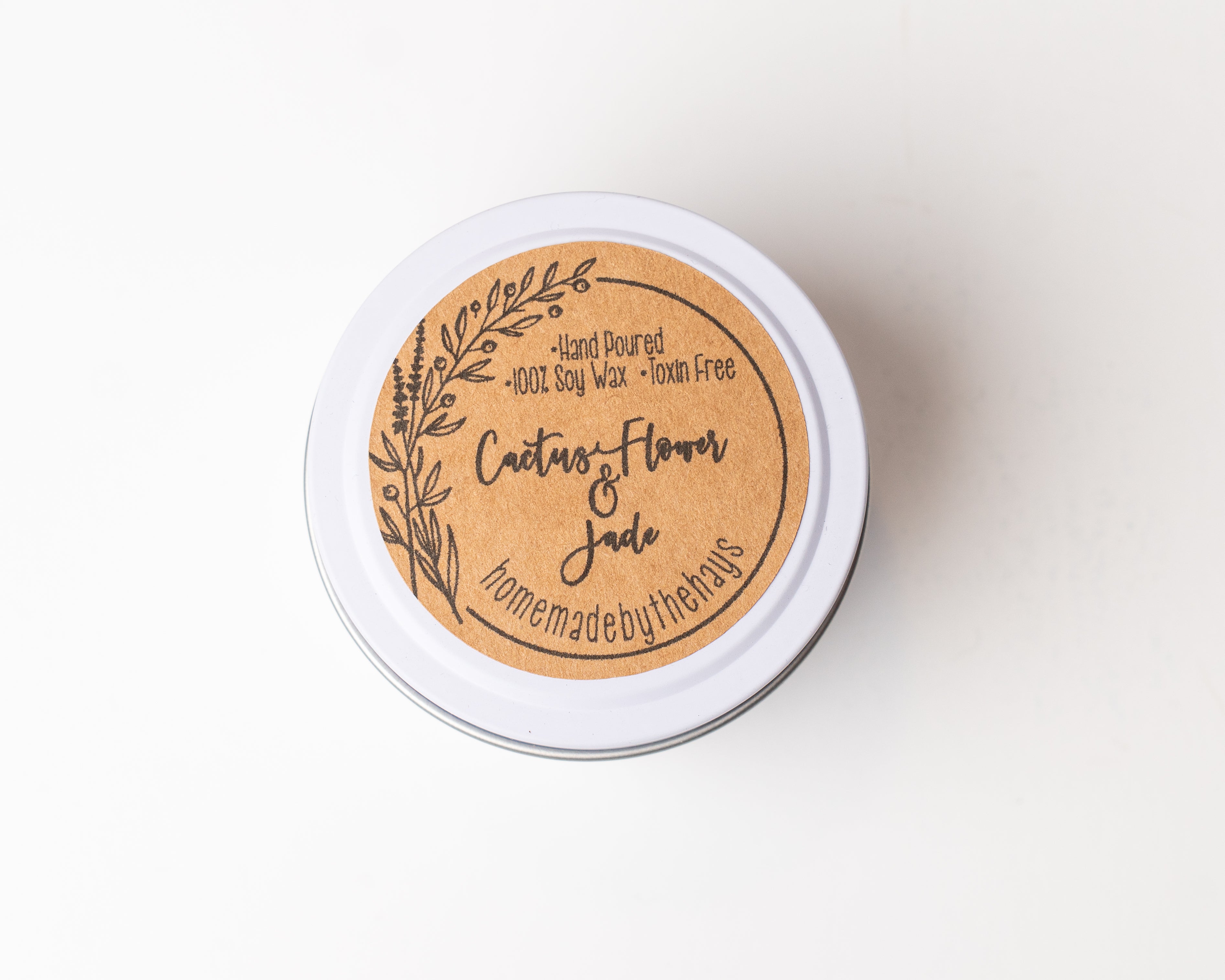 Cactus Flower & Jade Travel Tin