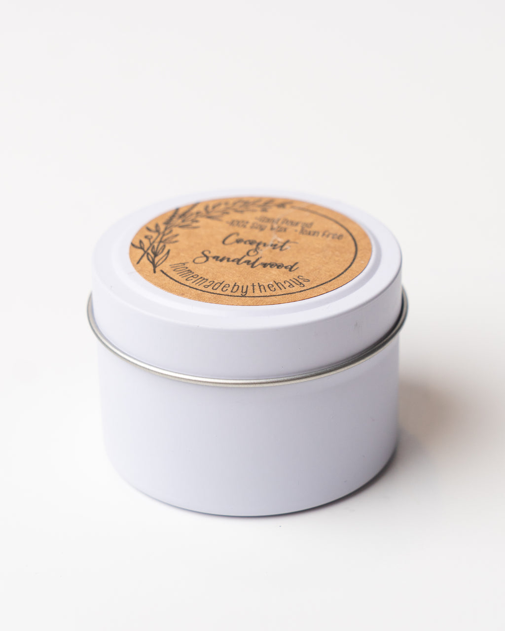 Coconut & Sandal Wood Travel Tin