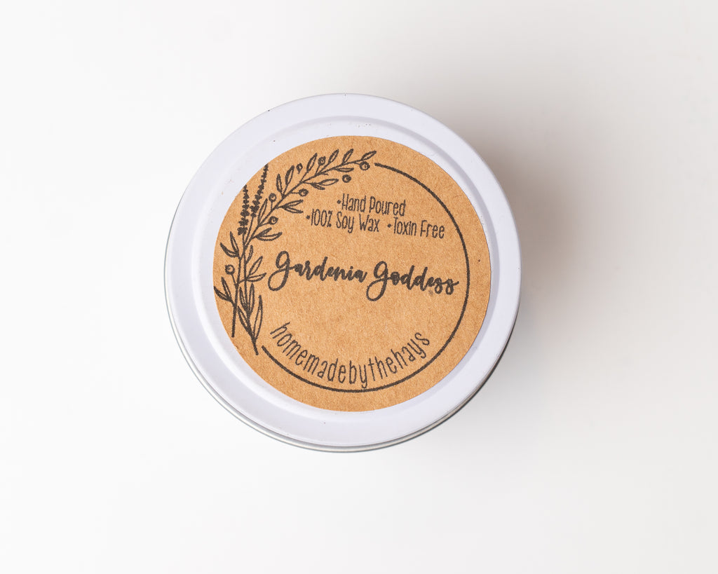 Gardenia Goddess Travel Tin