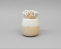 Ceramic Match Holder with Matches