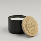 Mini Black Ceramic Jar