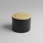 Mini Black Ceramic Jar