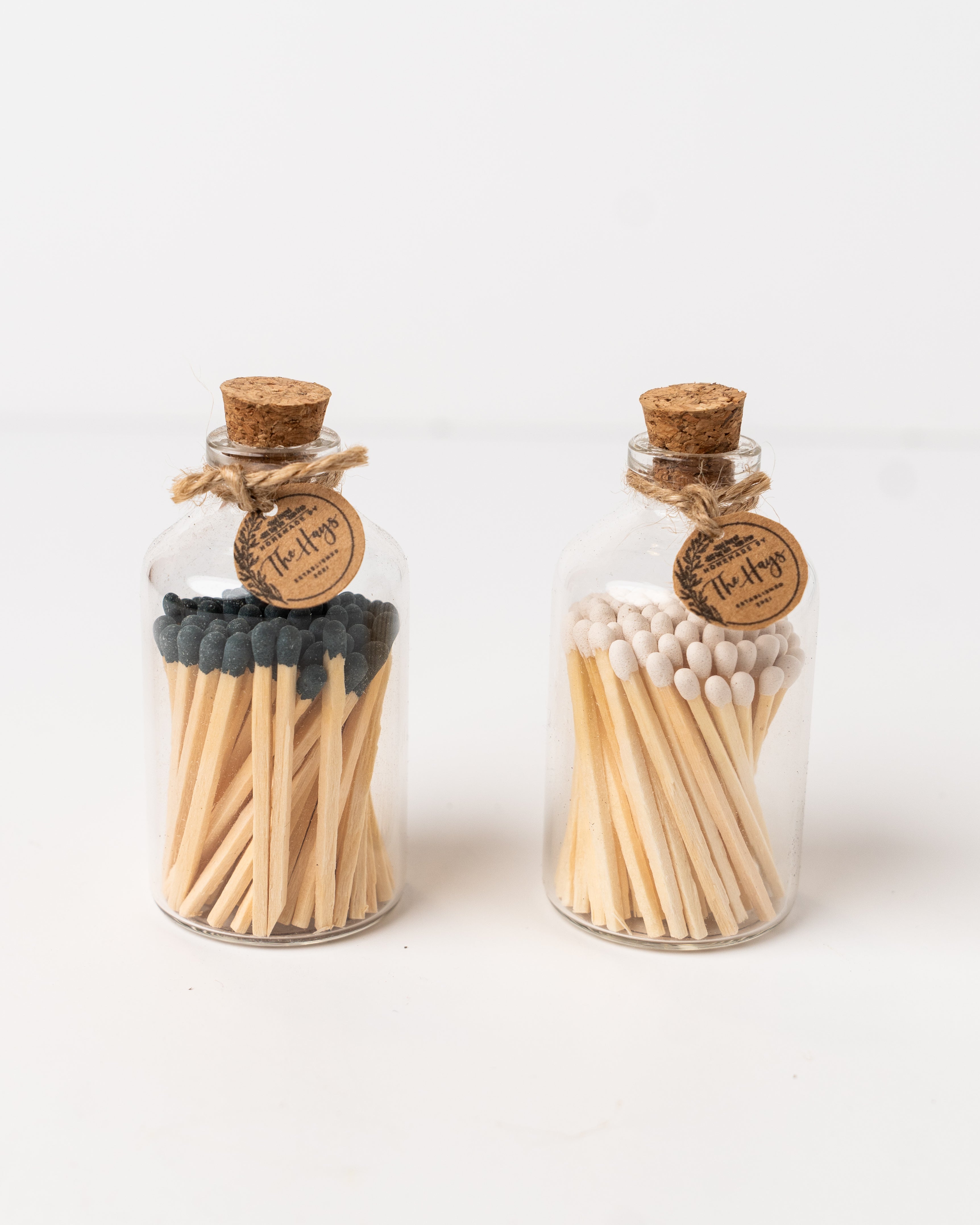Glass Jar Match Sticks