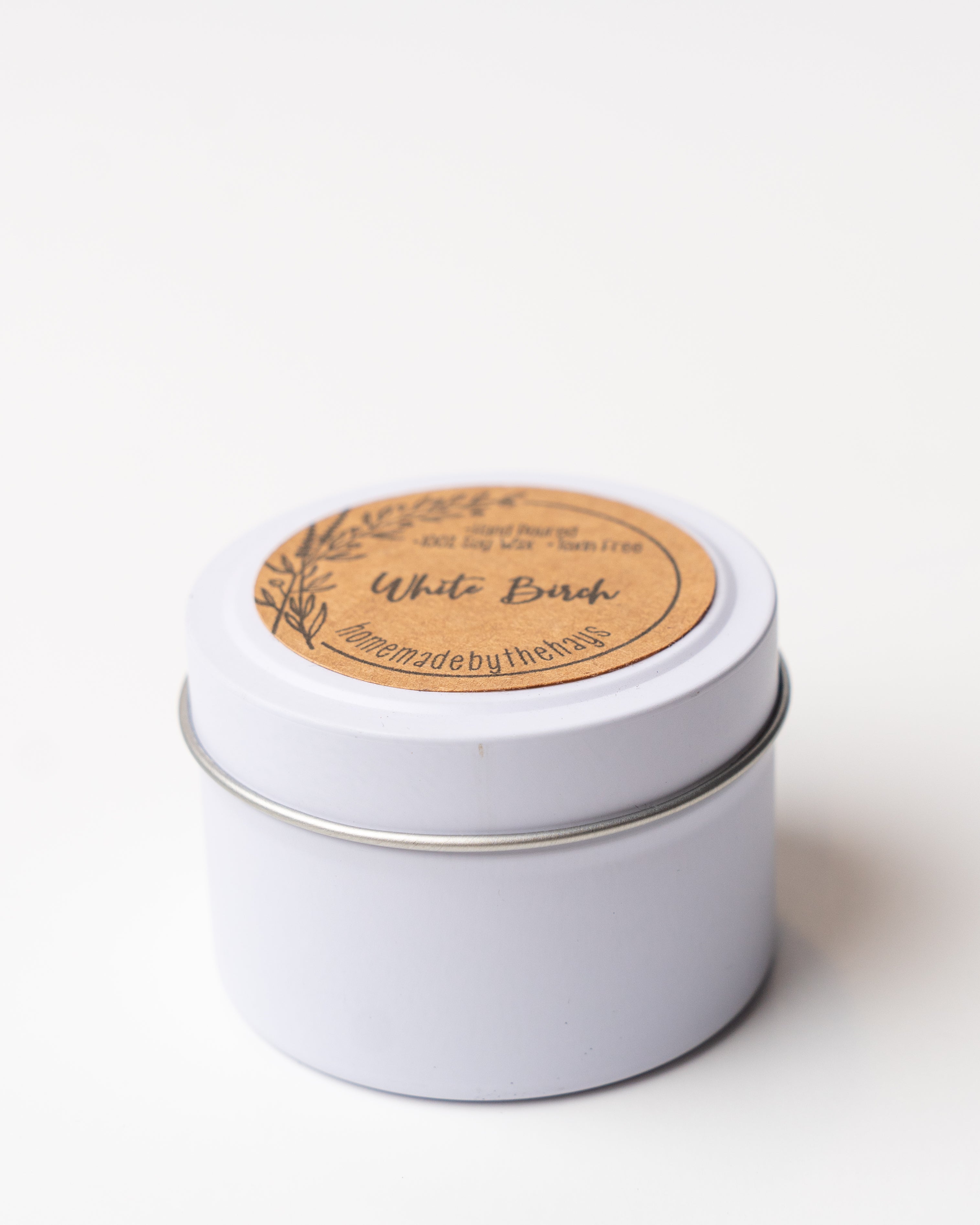 White Birch Travel Tin